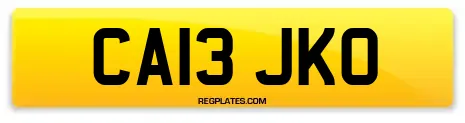CA13 JKO