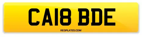 CA18 BDE