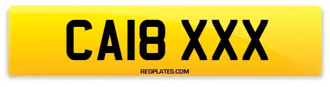 CA18 XXX