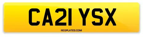 CA21 YSX