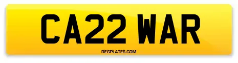 CA22 WAR