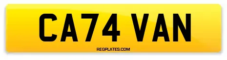 CA74 VAN