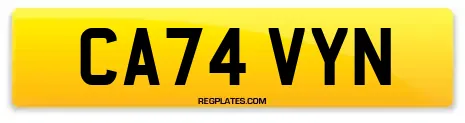 CA74 VYN
