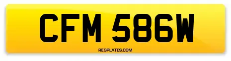 CFM 586W