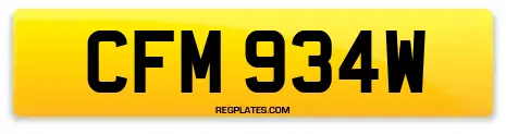 CFM 934W