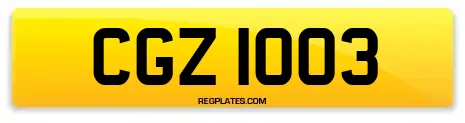 CGZ 1003