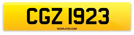 CGZ 1923