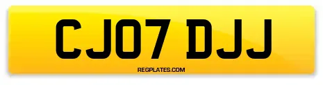 CJ07 DJJ