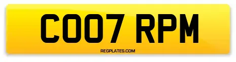 CO07 RPM