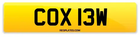 COX 13W