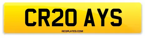 CR20 AYS