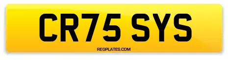 CR75 SYS