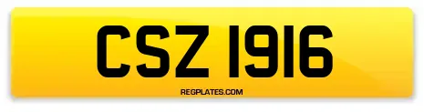 CSZ 1916