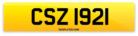 CSZ 1921