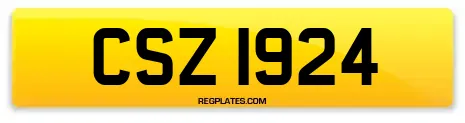 CSZ 1924