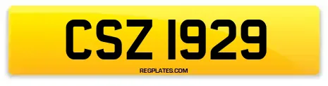 CSZ 1929