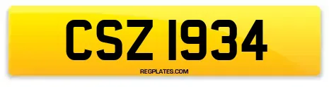 CSZ 1934