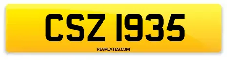 CSZ 1935
