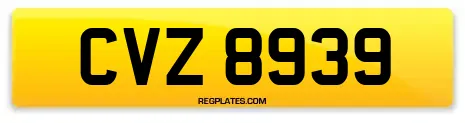 CVZ 8939