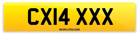 CX14 XXX