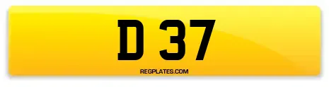 D 37