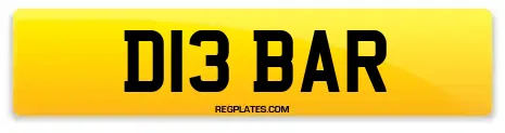 D13 BAR