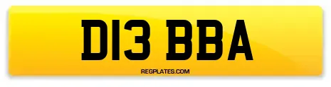 D13 BBA