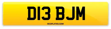 D13 BJM