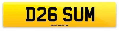 D26 SUM