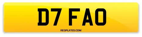 D7 FAO