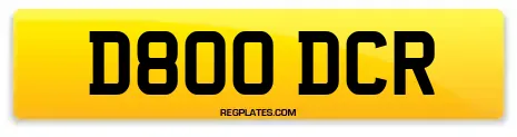 D800 DCR