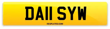 DA11 SYW