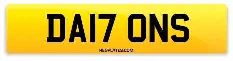 DA17 ONS
