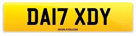DA17 XDY