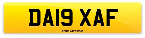 DA19 XAF