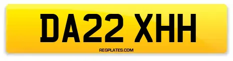 DA22 XHH