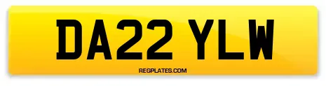 DA22 YLW