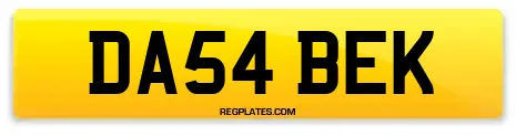 DA54 BEK