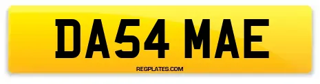 DA54 MAE