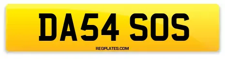 DA54 SOS