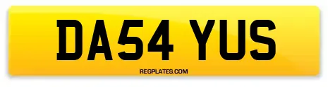 DA54 YUS