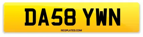 DA58 YWN