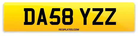 DA58 YZZ