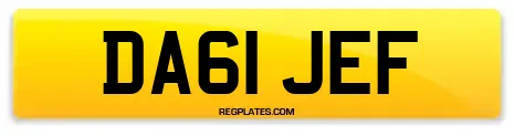 DA61 JEF