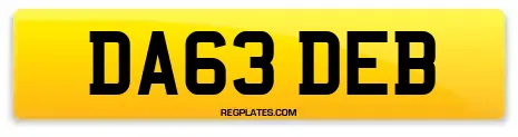 DA63 DEB