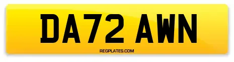 DA72 AWN