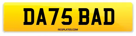 DA75 BAD