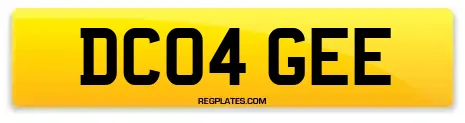 DC04 GEE