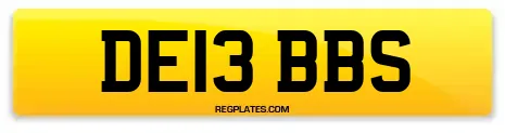 DE13 BBS