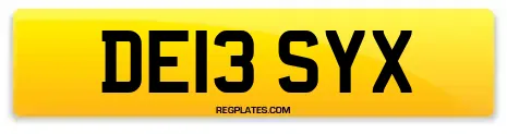 DE13 SYX
